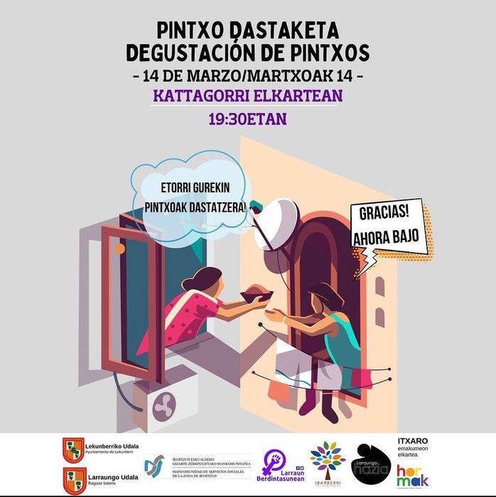 Pintxo dastaketa